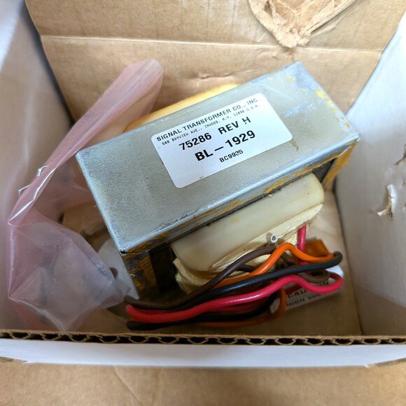 FIRELITE XRM-24 TRANSFORMER BL-1929 75286 REV H 24VAC 100VA - NEW IN BOX- UNUSED - Picture 1 of 4
